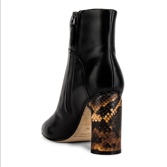 Sigerson Morrison Beatrice Ankle Booties Black - Picture 10 of 12